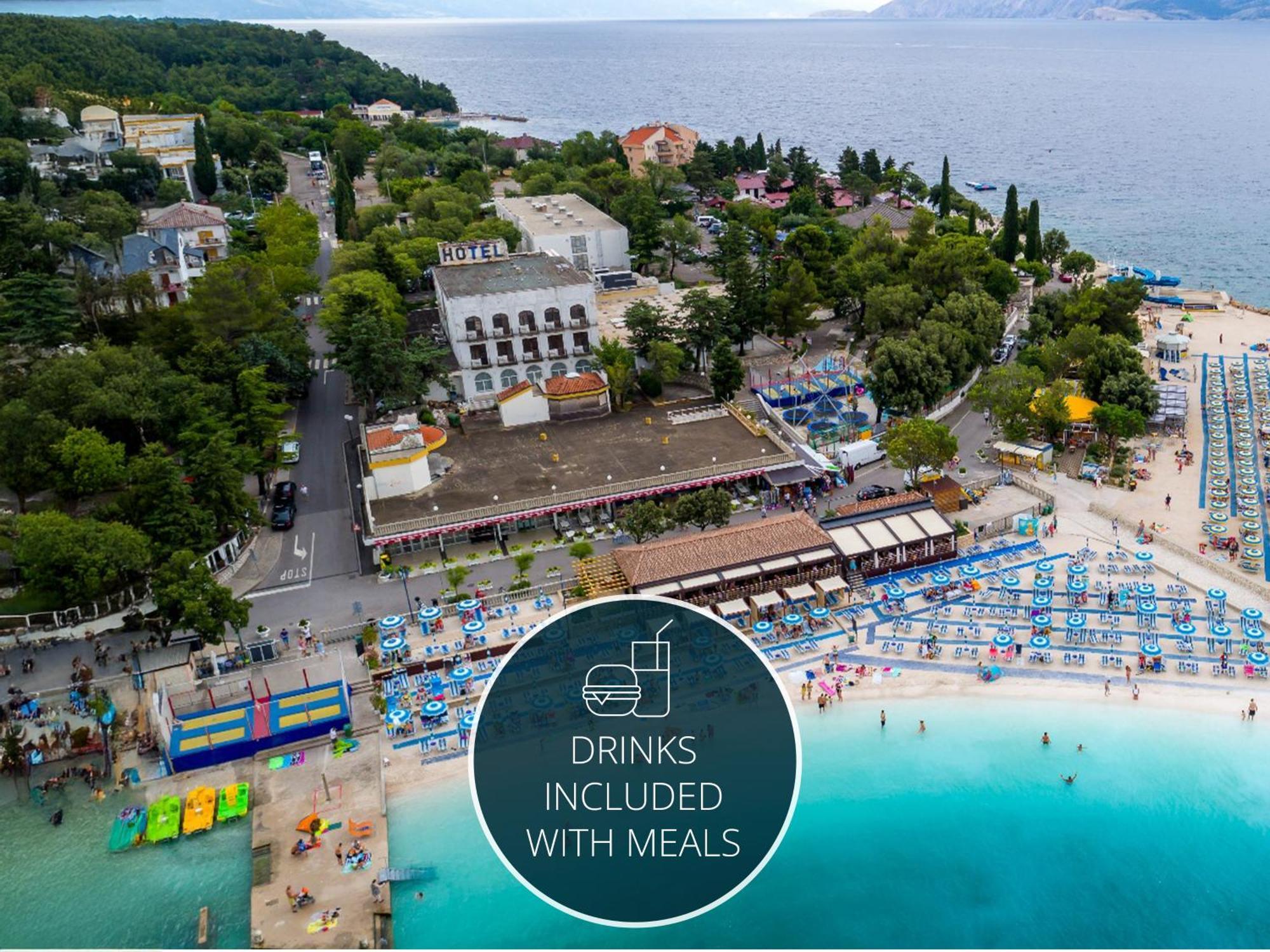 Paviljoni Slaven Hotel Selce Eksteriør billede